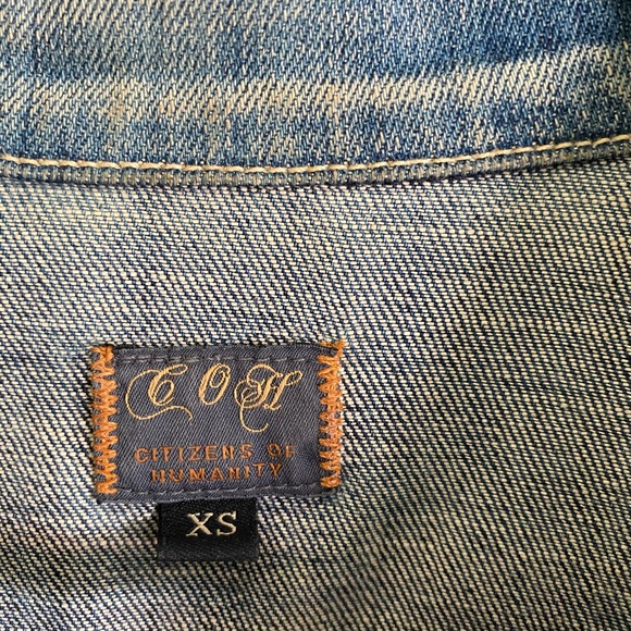 Citizens of humanity XS Jean jacket - Picture 2 of 3